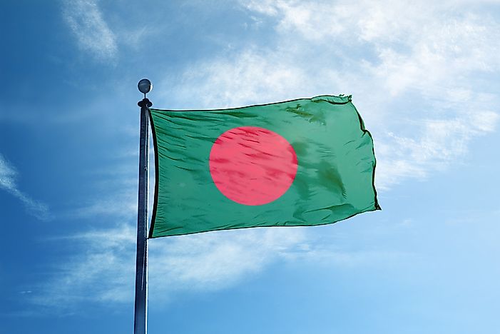 Bangladesh Flag Colors Symbols Meaning WorldAtlas
