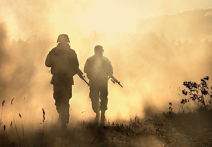 10 Countries With The Most Battlefield Deaths Per Year