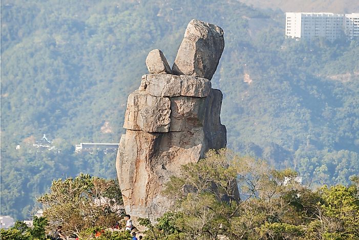 Amah Rock - Unique Landforms of Asia