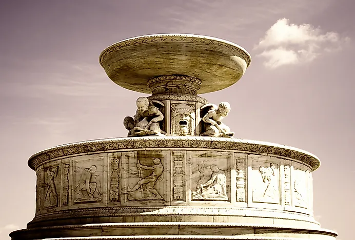 #10 Scott Memorial Fountain - 1925