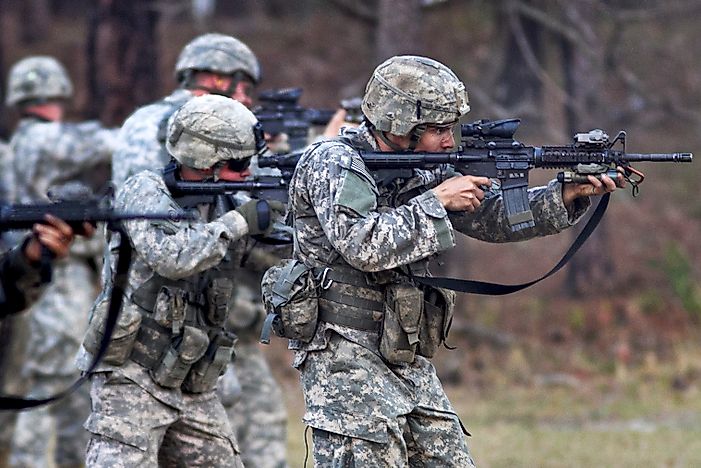 #1 United States - $610 billion - Countries With The Biggest Military Expenditure
