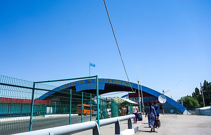 Which Countries Border Kazakhstan?