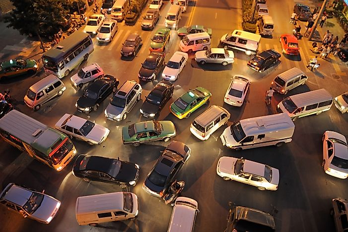 Number of Car Accidents in China, By Year