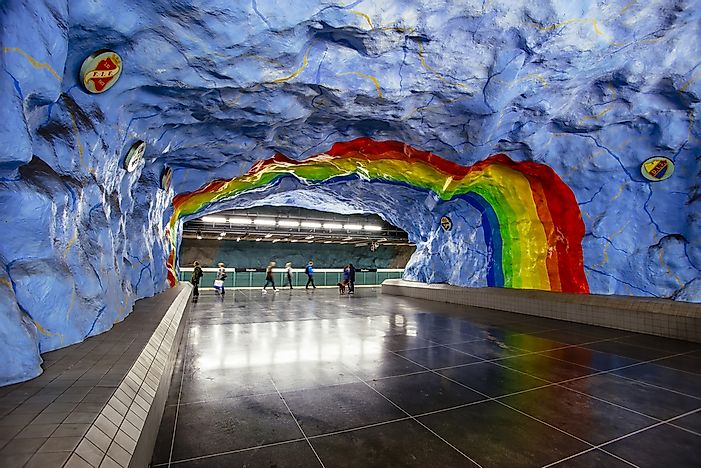 10 самых интересных станций метро в мире.