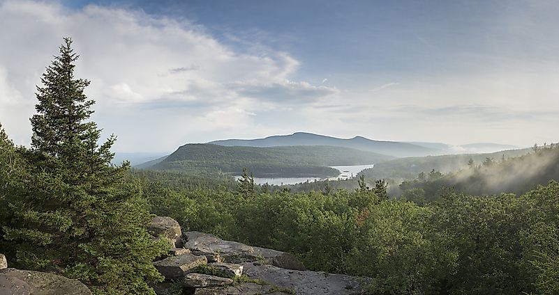 The Unique Landscape Of The Catskill Mountains - WorldAtlas.com