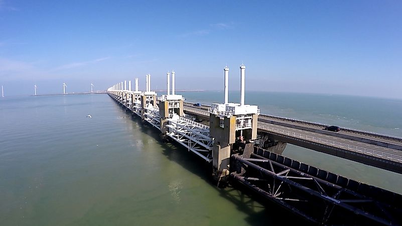 #2 Delta Works/ Zuiderzee Works - the Netherlands