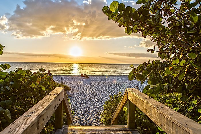 Naples Beach, Florida, Southeast United States. Naples Beach, Florida, Southeast United States.