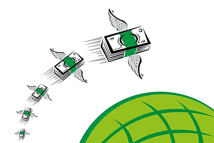 Countries Where Remittances Received Accounts For the Most of the GDP