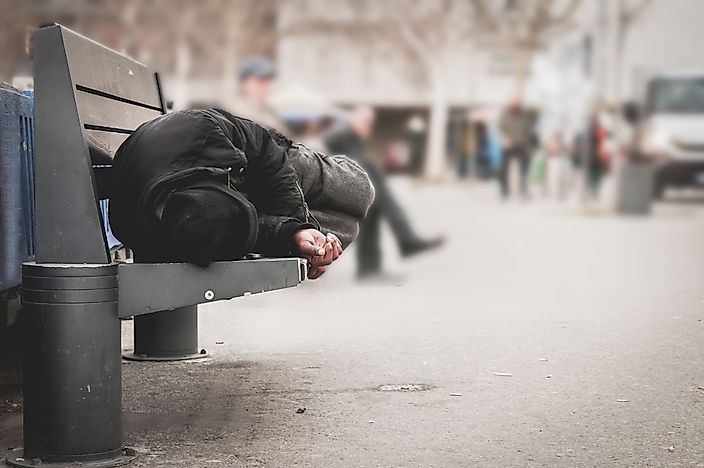 States In The United States With The Highest Levels Of Homelessness