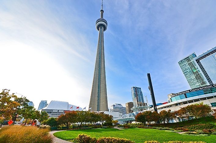 #3 CN Tower, Canada - 1,815 Feet