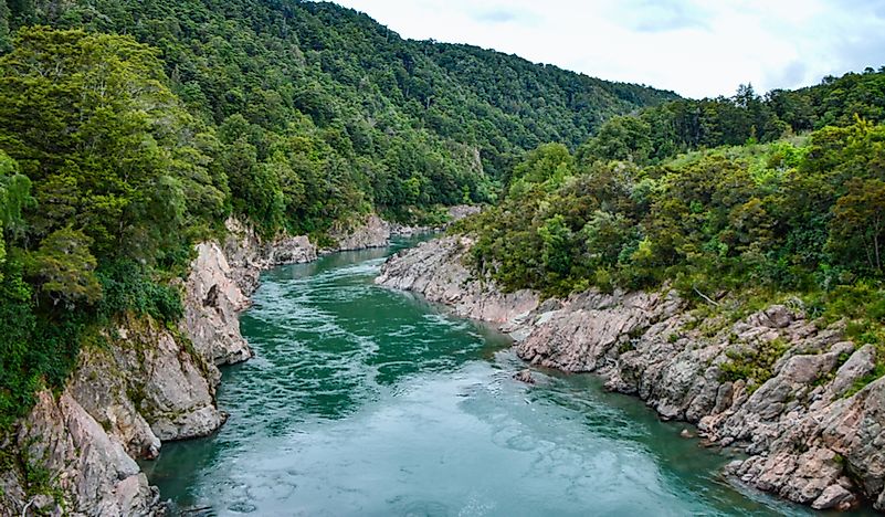 Longest Rivers in New Zealand