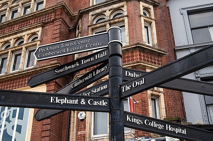 How Did "Elephant and Castle" In Central London Get Its Name?