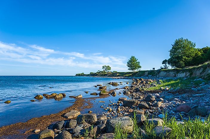 The coast of Schleswig-Holstein. The coast of Schleswig-Holstein.