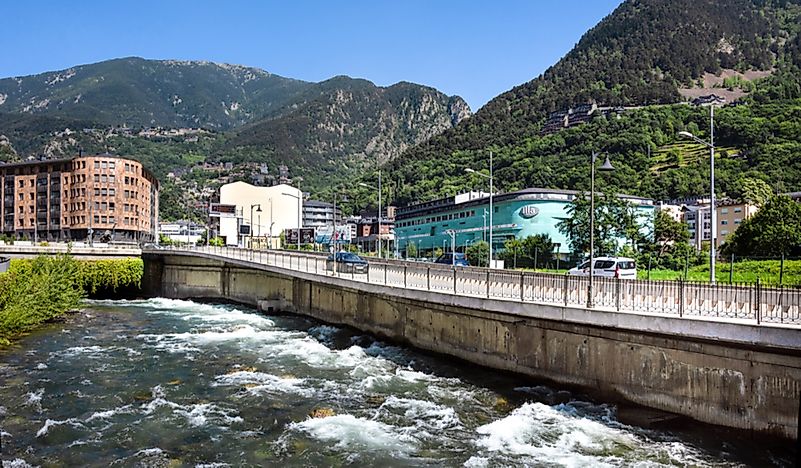 Major Rivers of Andorra