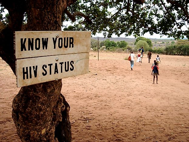 10 Countries With The Shortest Life Expectancies
