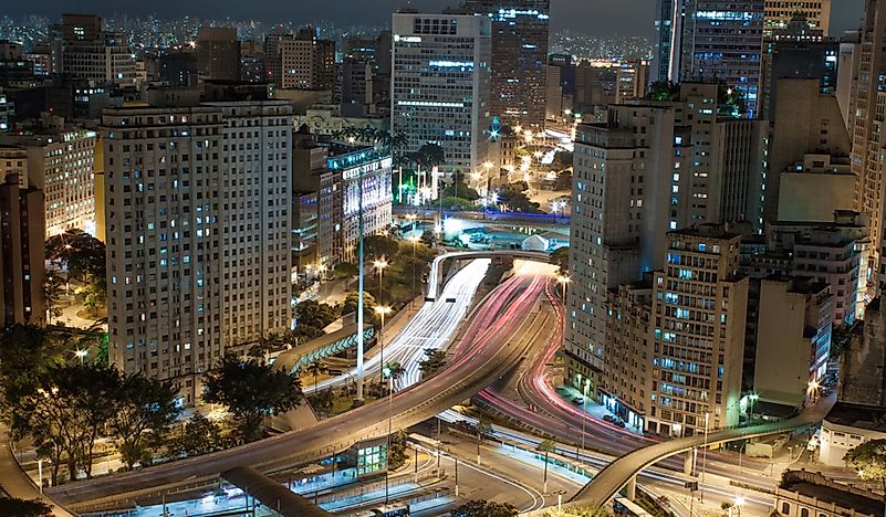 São Paulo - The Capital Of The São Paulo State Of Brazil