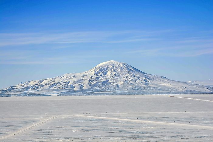 #10 Mount Erebus - the World's Most Southern Active Volcano