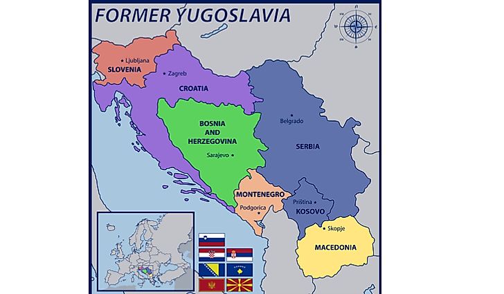 Which Present Day Countries Were Once A Part Of Yugoslavia