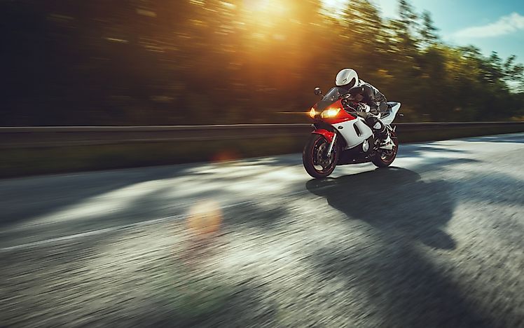 States With the Lowest Number of Motorcyclists