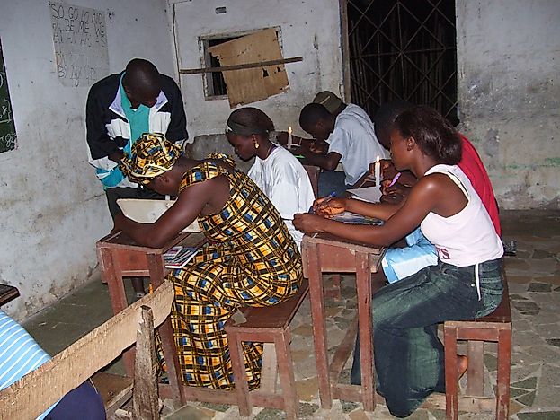 20 Countries With The Smallest Proportion Of Female High School Teachers