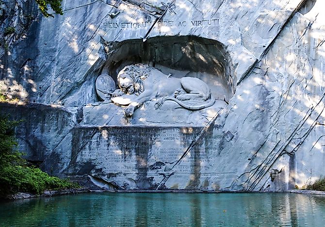 #1 Lion Monument, Switzerland