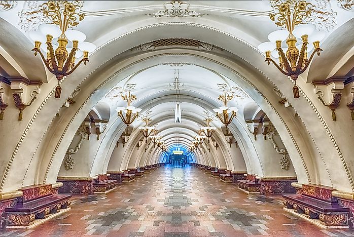 10 самых интересных станций метро в мире.