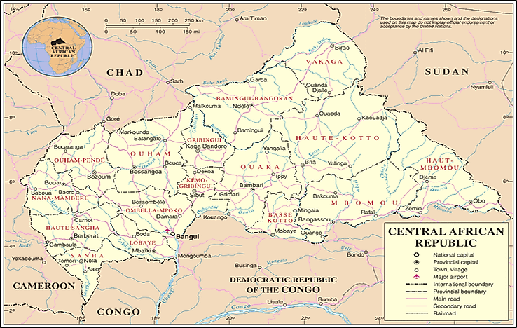 #10 Central African Republic -
