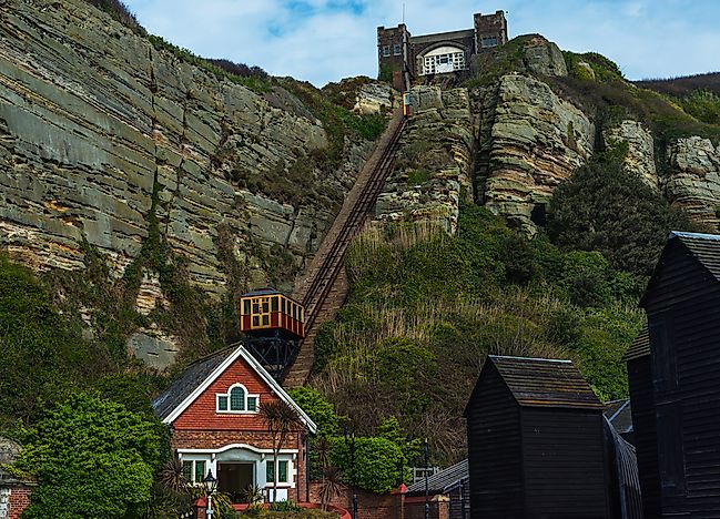 #1 Hastings Cliff Railway - Hastings, United Kingdom