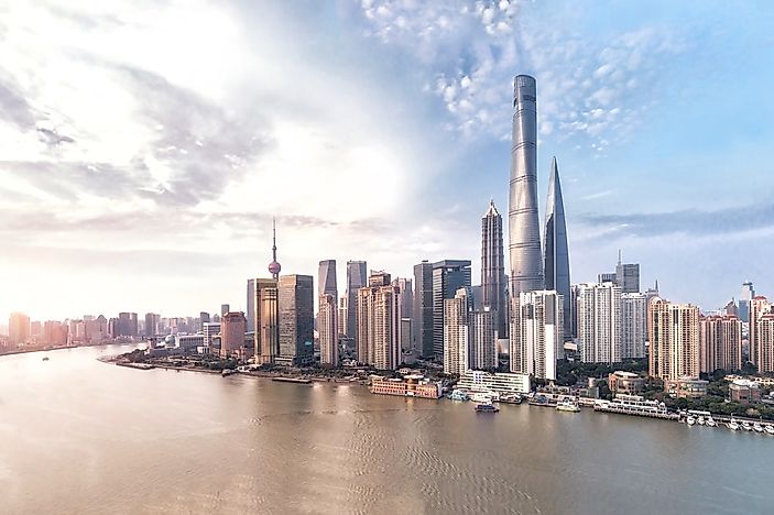 #2 2. Shanghai Tower, China - 2,073 Feet  