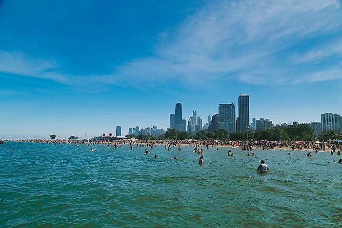 #1 Swimming in Lake Michigan