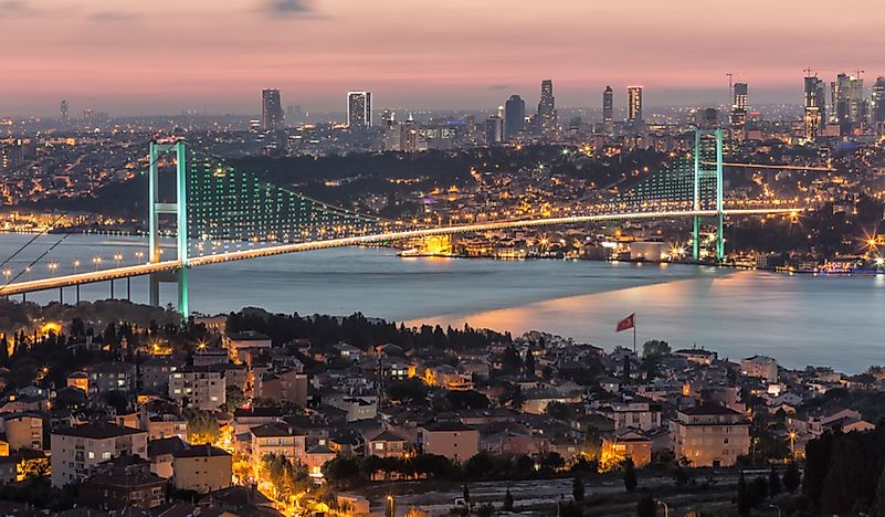 Is Istanbul in Asia or Europe?