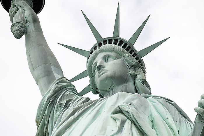 #4 The Statue of Liberty represents Libertas, the Roman Goddess.