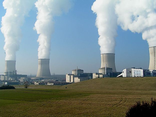20 Countries Most Dependent On Nuclear Energy