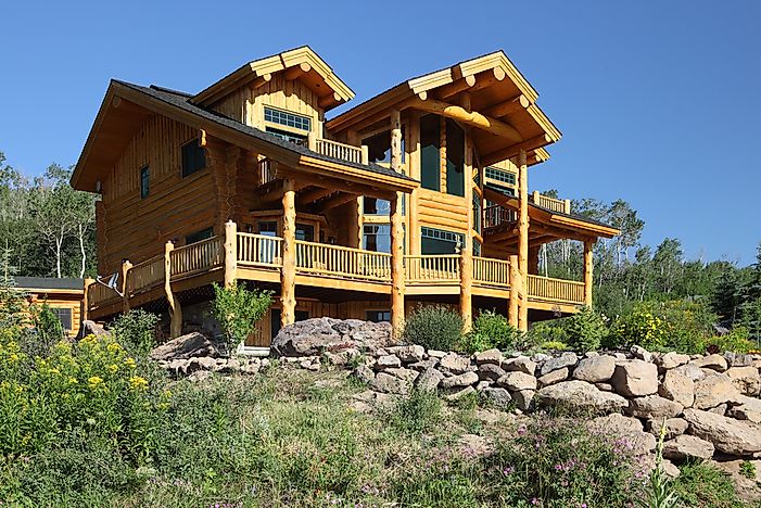 #7 Log home