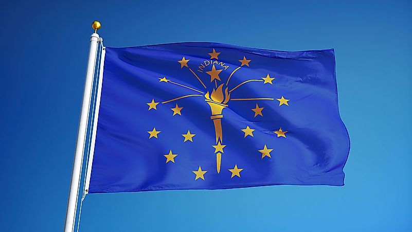 Indiana State Flag
