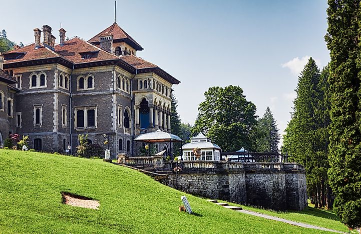 The Cantacuzino Castle. The Cantacuzino Castle.