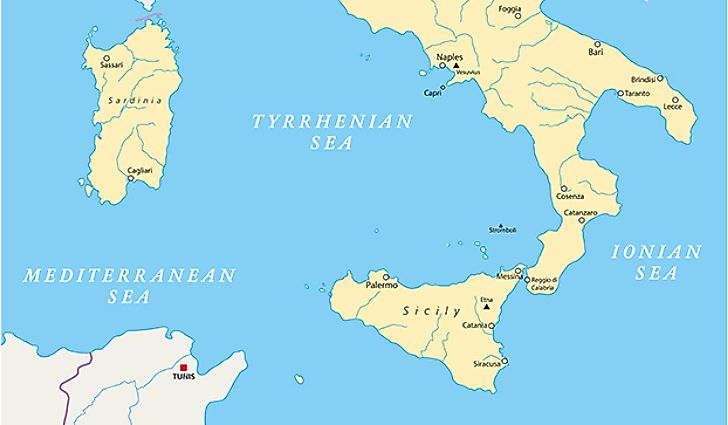 The Biggest Islands in Italy