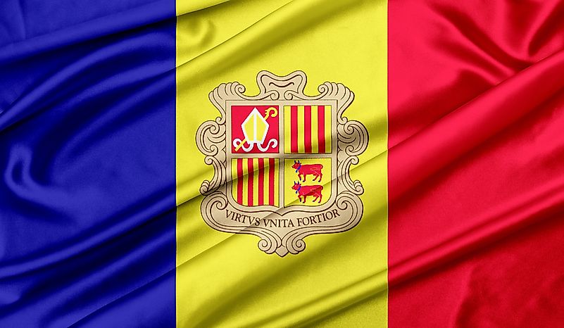 What Do the Colors and Symbols of the Flag of Andorra Mean?
