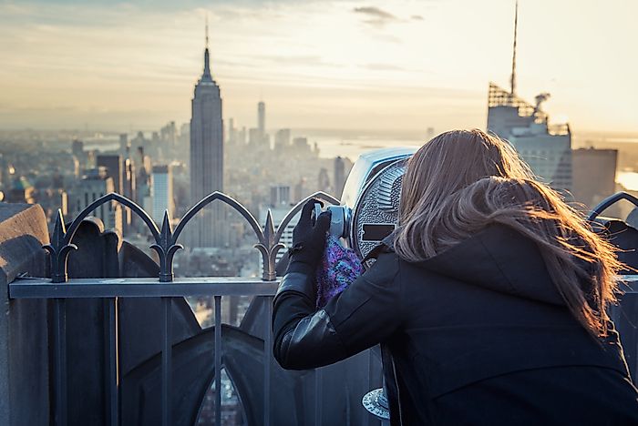 #1 New York, New York - 59.7 million visitors