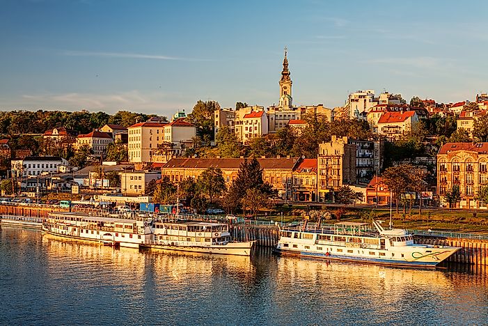 The cityscape of Belgrade, Serbia. The cityscape of Belgrade, Serbia.