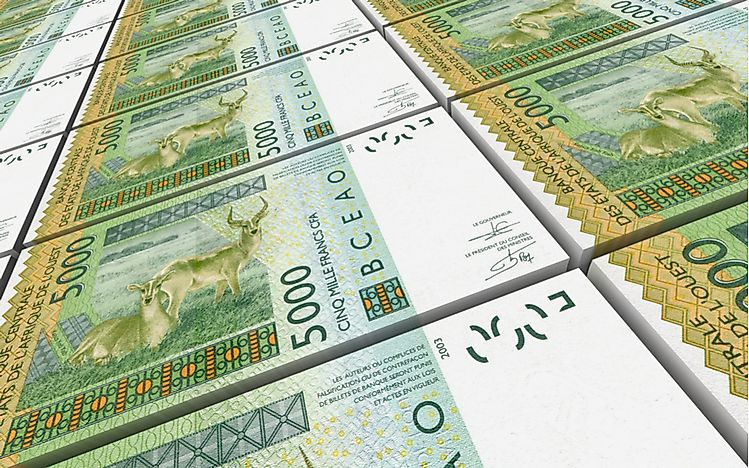 What Is The Currency Of Cote D Ivoire Worldatlas What Is The Currency Of Cote D Ivoire