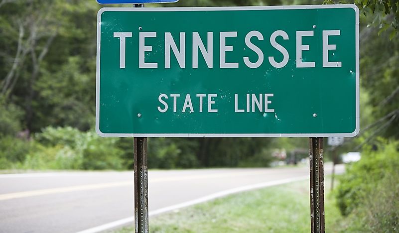 Which States Border Tennessee?