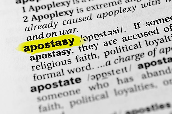What is Apostasy?