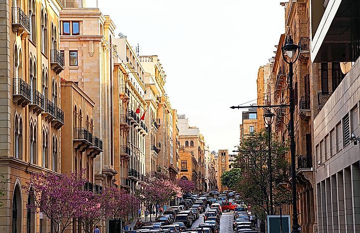 Allenby Street, downtown Beirut. Allenby Street, downtown Beirut.