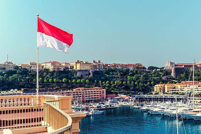 What Do the Colors and Symbols of the Flag Of Monaco Mean?