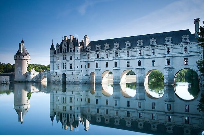 Chateau de Chenonceau in the Loire Valley. Chateau de Chenonceau in the Loire Valley.