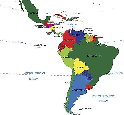 Many Latin American Countries 58