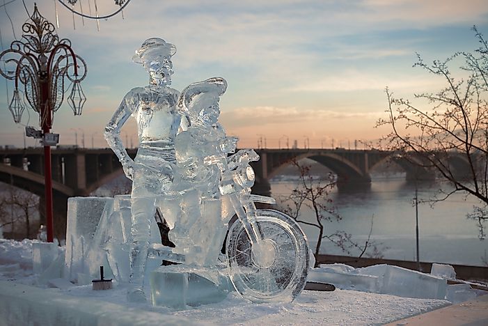 #7 International Festival-Competition of Snow and Ice Sculpture - Krasnoyarsk