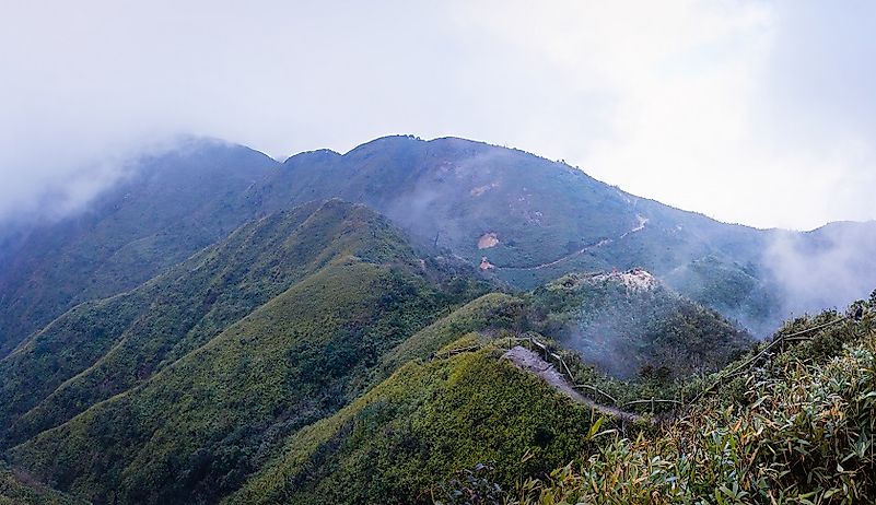 Highest Mountains In Vietnam