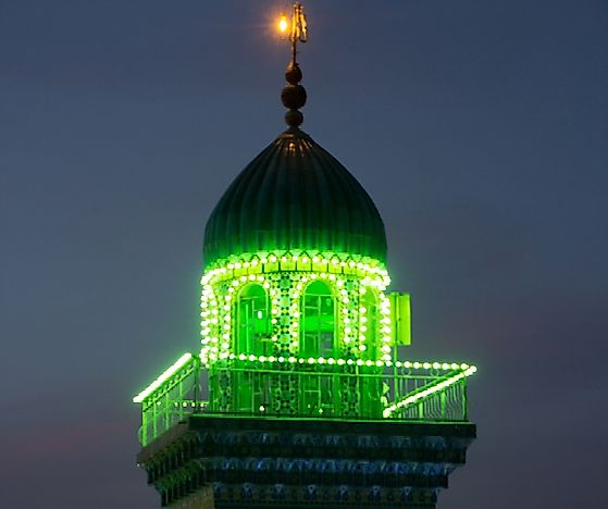 #4 Pilgrimage to Al-Kadhimiya Mosque, Kadhimiya, Iraq (12 million people, April, 2015)